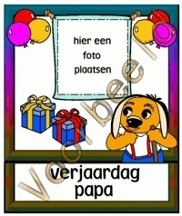 Verjaardag papa 1