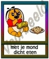 Met je mond dicht eten - ETDR