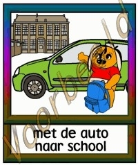 Met de auto naar school 2 - SCH