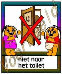 Niet naar de toilet (M+J) - VERZ