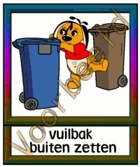 Vuilbak buiten zetten - TK