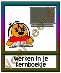 Werken in je kernboekje - WRK