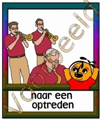 Naar een optreden - MUZ