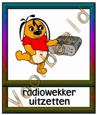 Radiowekker uitzetten - TK