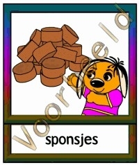 Sponsjes - WERKMAT