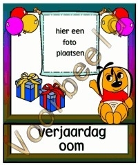 Verjaardag oom