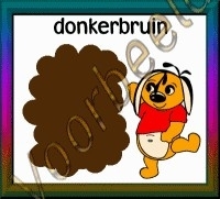 Donkerbruin