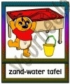 Zand-water tafel - KAST-T