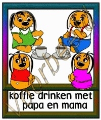 Koffie drinken met papa en mama - ETDR