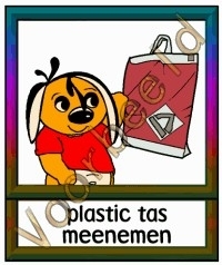Plastic tas meenemen - TK