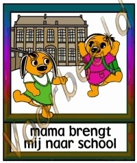 Mama brengt mij naar school (M)  - SCH