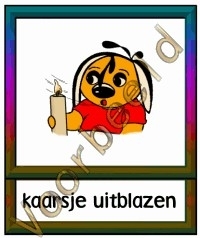 Kaarsje uitblazen