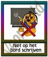 Niet op het bord schrijven - GEBR