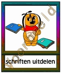 Schriften uitdelen - TK