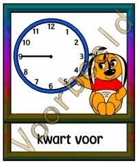 Kwart voor - KLOK