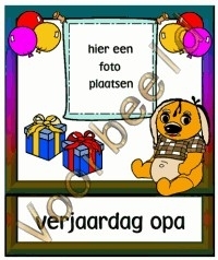 Verjaardag opa