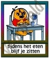 Tijdens het eten blijf je zitten - GEBR