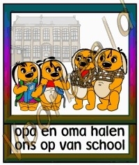 Opa en oma halen ons op van school - SCH