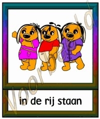 In de rij staan  - KLAS