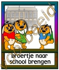 Broertje naar school brengen - SCH