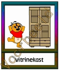 Vitrinekast - MAT