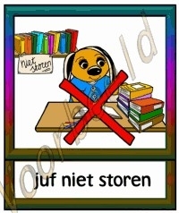 Juf niet storen  - KLAS