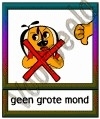 Geen grote mond - GEBR