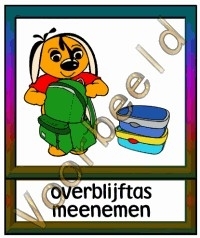 Overblijftas meenemen - TK
