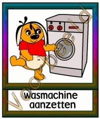 Wasmachine aanzetten - TK