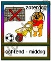 Zaterdag ochtend-middag