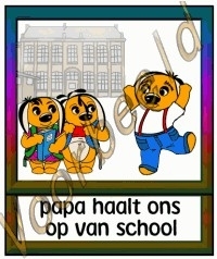 Papa haalt ons op van school - SCH