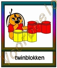 Twin blokken - SP