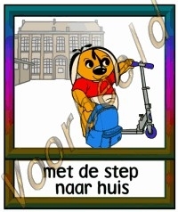 Met de step naar huis - SCH