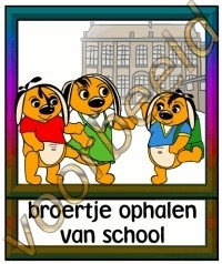 Broertje ophalen van school - SCH