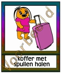 Koffer met spullen halen - TK