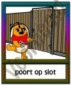 Poort op slot - GEBR