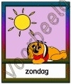 Zondag kleur Roze (0 stippen)