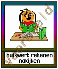Huiswerk rekenen nakijken - TK