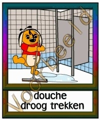 Douche droog trekken - TK