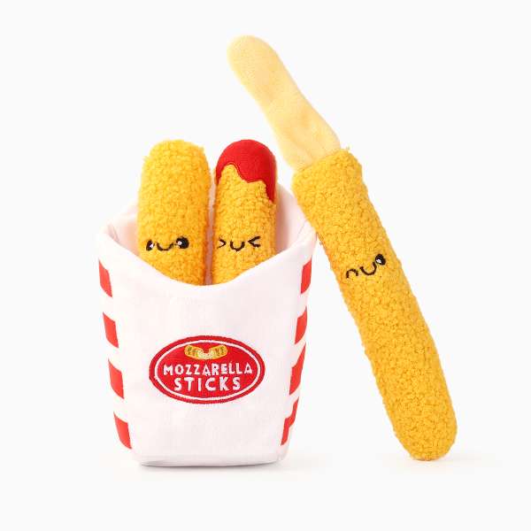 Hondenspeelgoed Hugsmart Food Party – Mozzarella Sticks