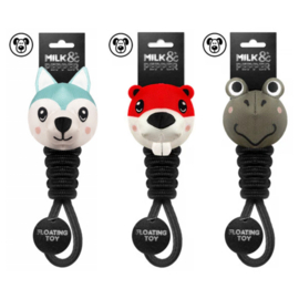 Hondenspeelgoed Milk & Pepper Wolf, Marmot & Kikker