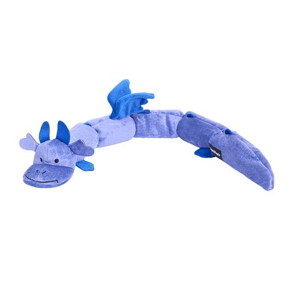 Hondenspeelgoed ZippyPaws Zippy Dragon blue