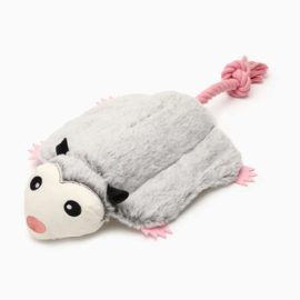 Hondenspeelgoed Hugsmart Flattie Animals - Rope Opossum of Flying Squirrel