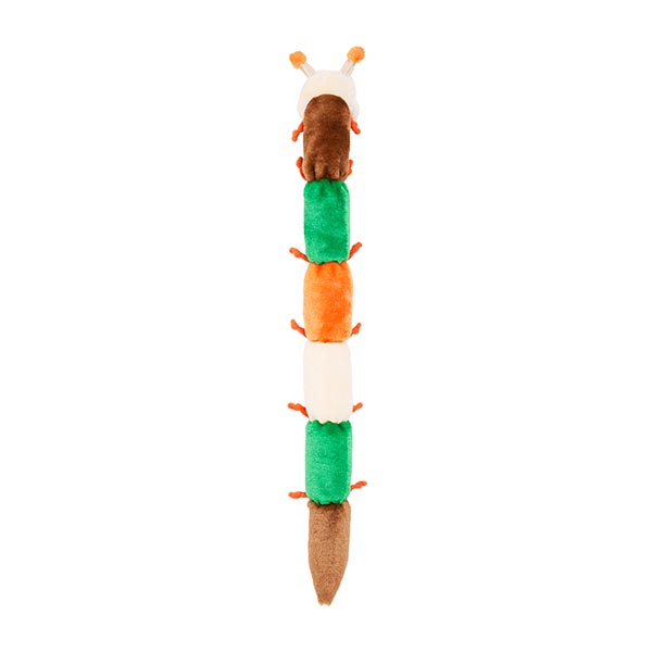 Hondenspeelgoed ZippyPaws Caterpillar DeLuxe Forest Colors