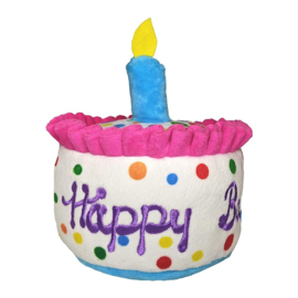 Hondenspeelgoed Lulubelles Power Plush Happy Barkday Cake