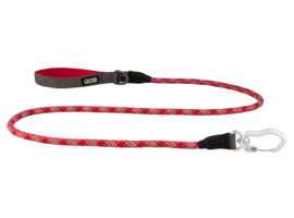 Dog Copenhagen Urban Rope Leash zwart & rood