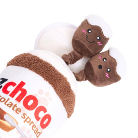Hondenspeelgoed ZippyPaws Bungee Burrow – Chocolate Spread Jar