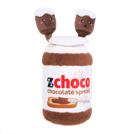 Hondenspeelgoed ZippyPaws Bungee Burrow – Chocolate Spread Jar
