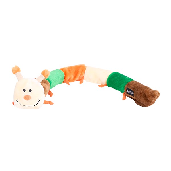Hondenspeelgoed ZippyPaws Caterpillar DeLuxe Forest Colors