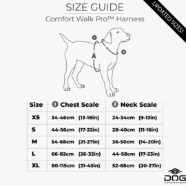 Dog Copenhagen Hondentuig Comfort Walk Pro 3.0 Zwart